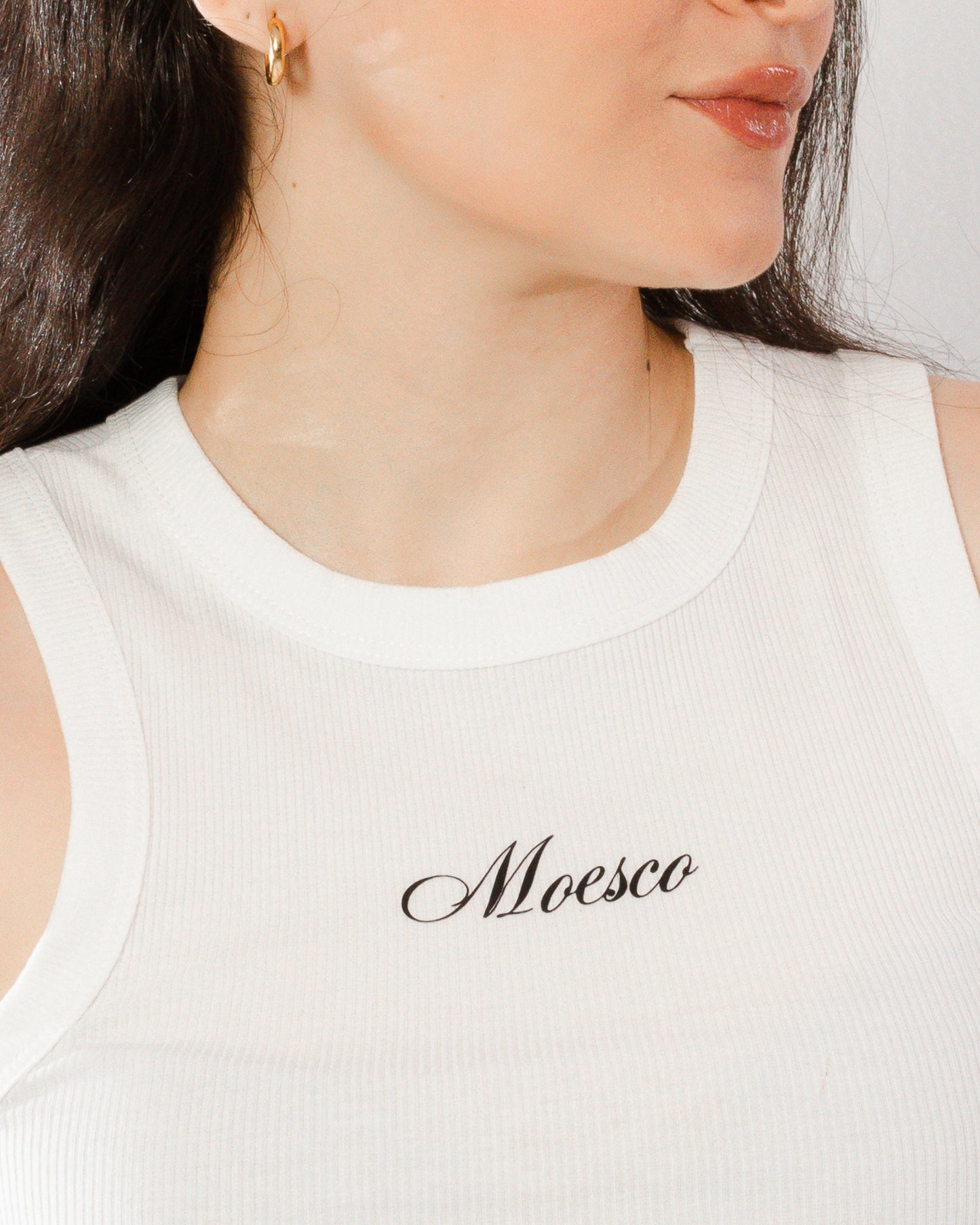 TANK TOP BASIC MOESCO WHITE WOMEN
