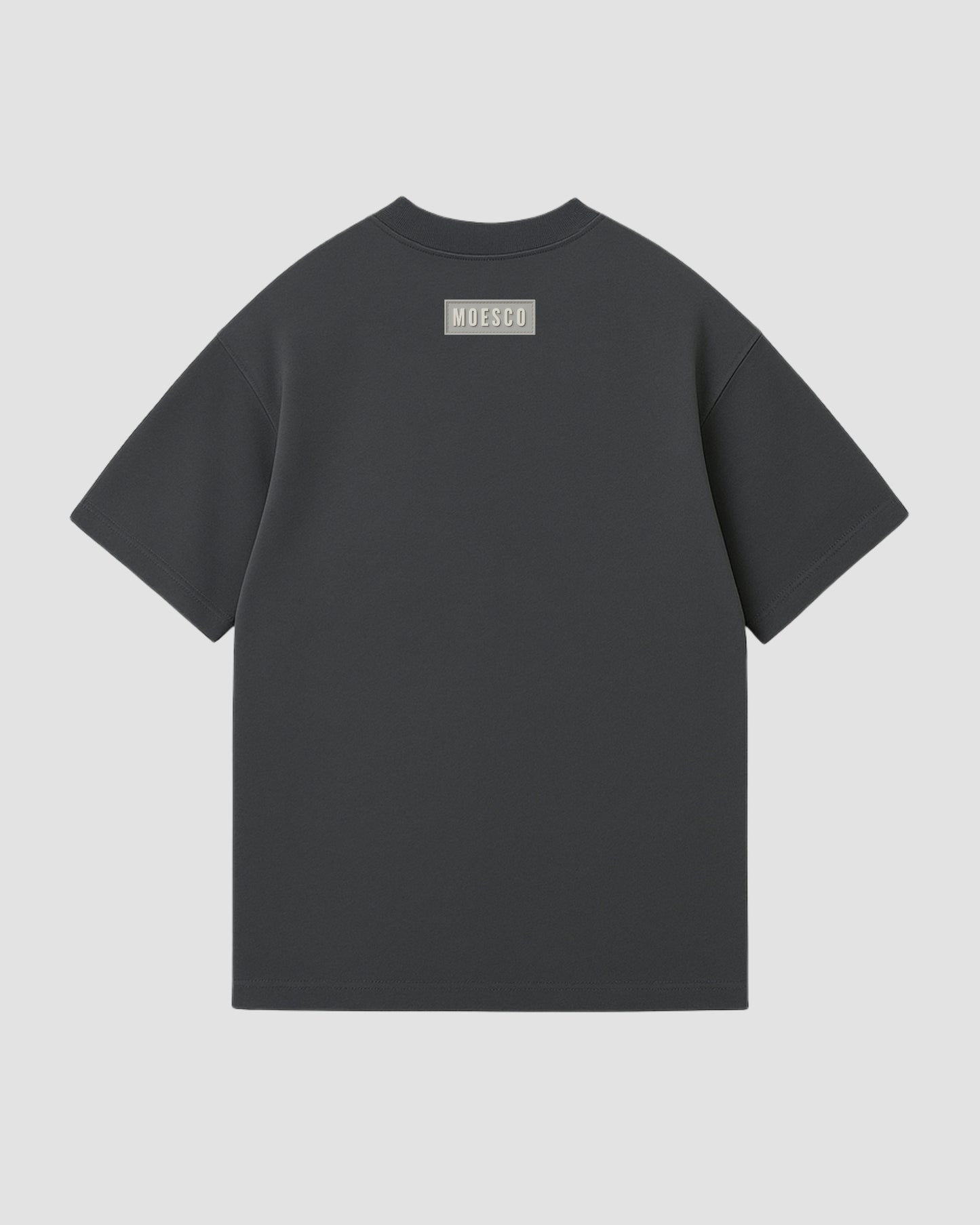 BASIC MOESCO LOGO T-SHIRT GREY MAN