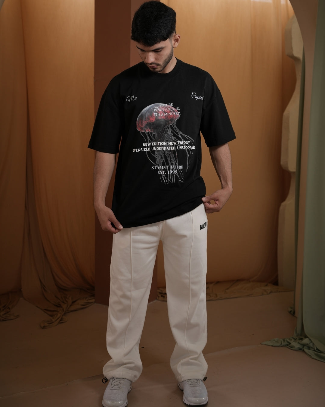 STAMNT FUTURE T-SHIRT BLACK MAN