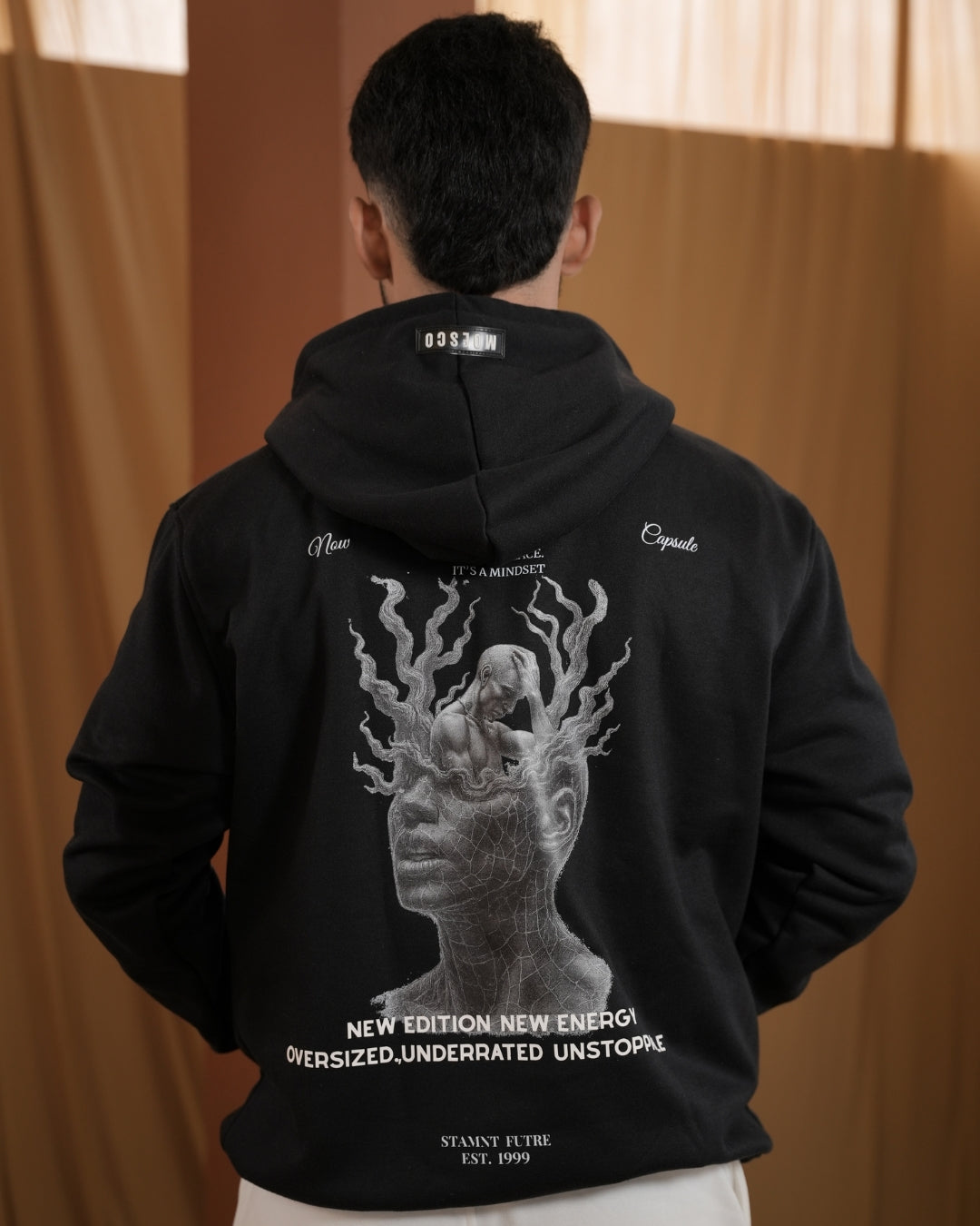 NEW EDITION HOODIE BLACK MAN