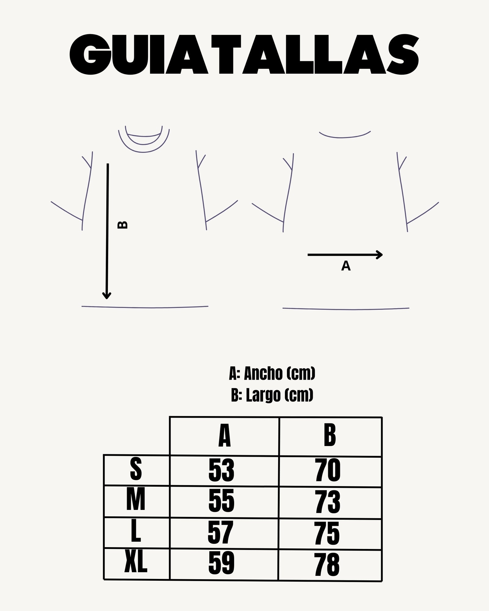 Guía de tallas - ANOTHER DIMENSION ACID WASH TSHIRT GREY MAN