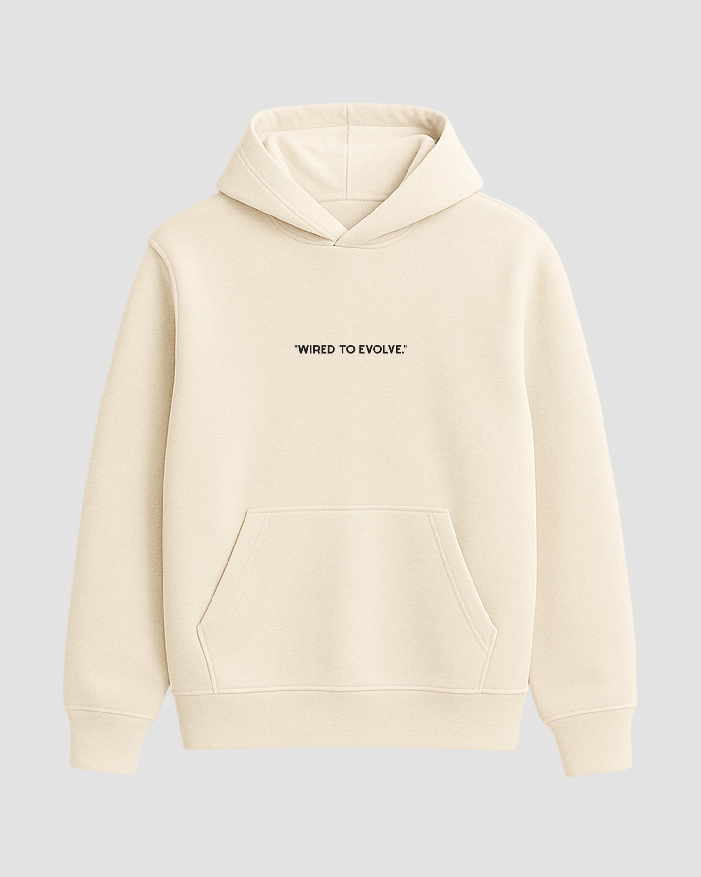 TO EVOLVE HOODIE IVORY MAN