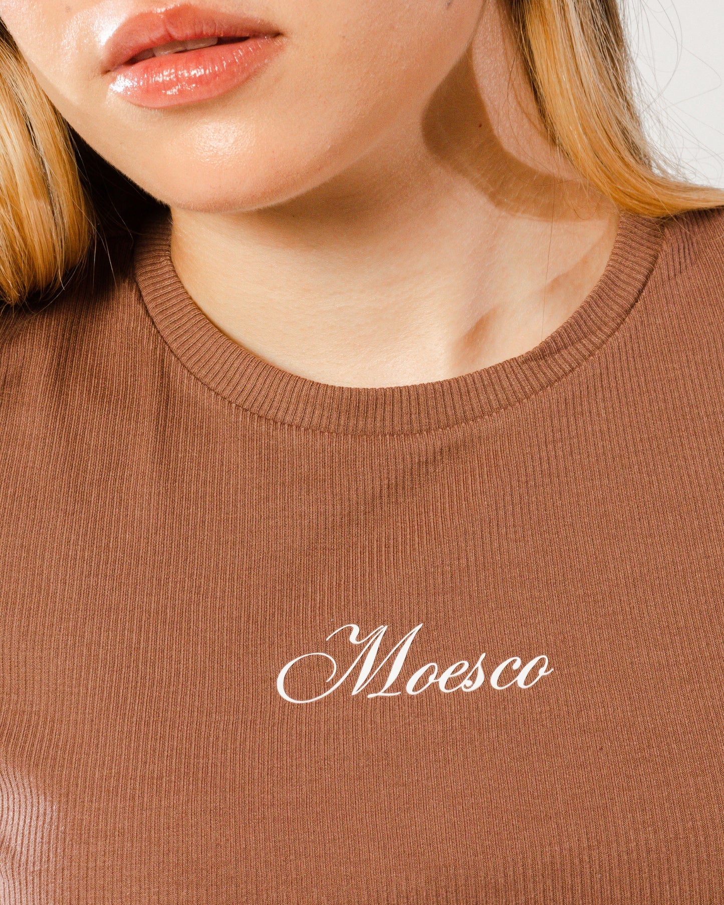 BASIC BABY TEE BROWN