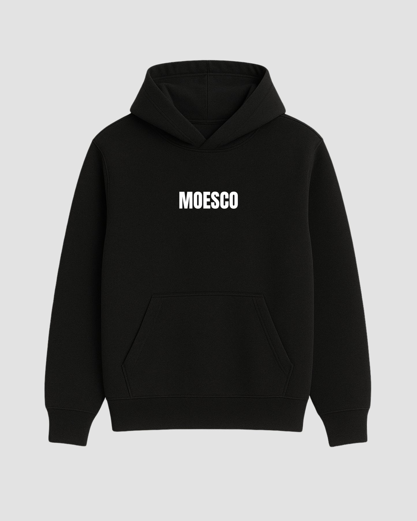 MOESCO ORIGINAL DESIGN HOODIE BLACK MAN