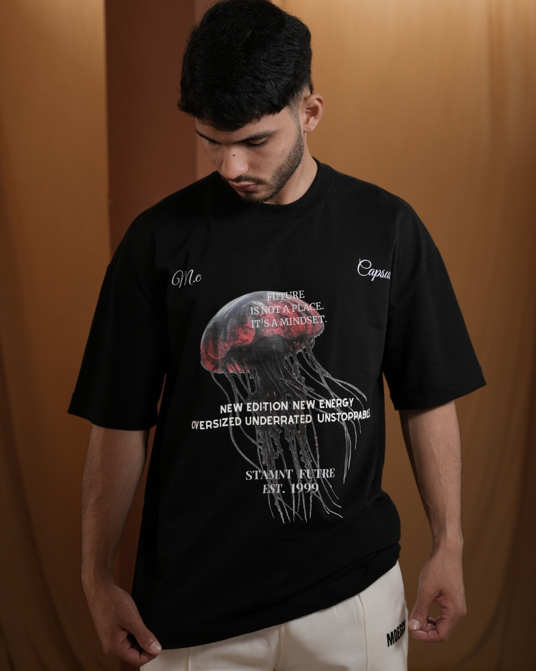 STAMNT FUTURE T-SHIRT BLACK MAN