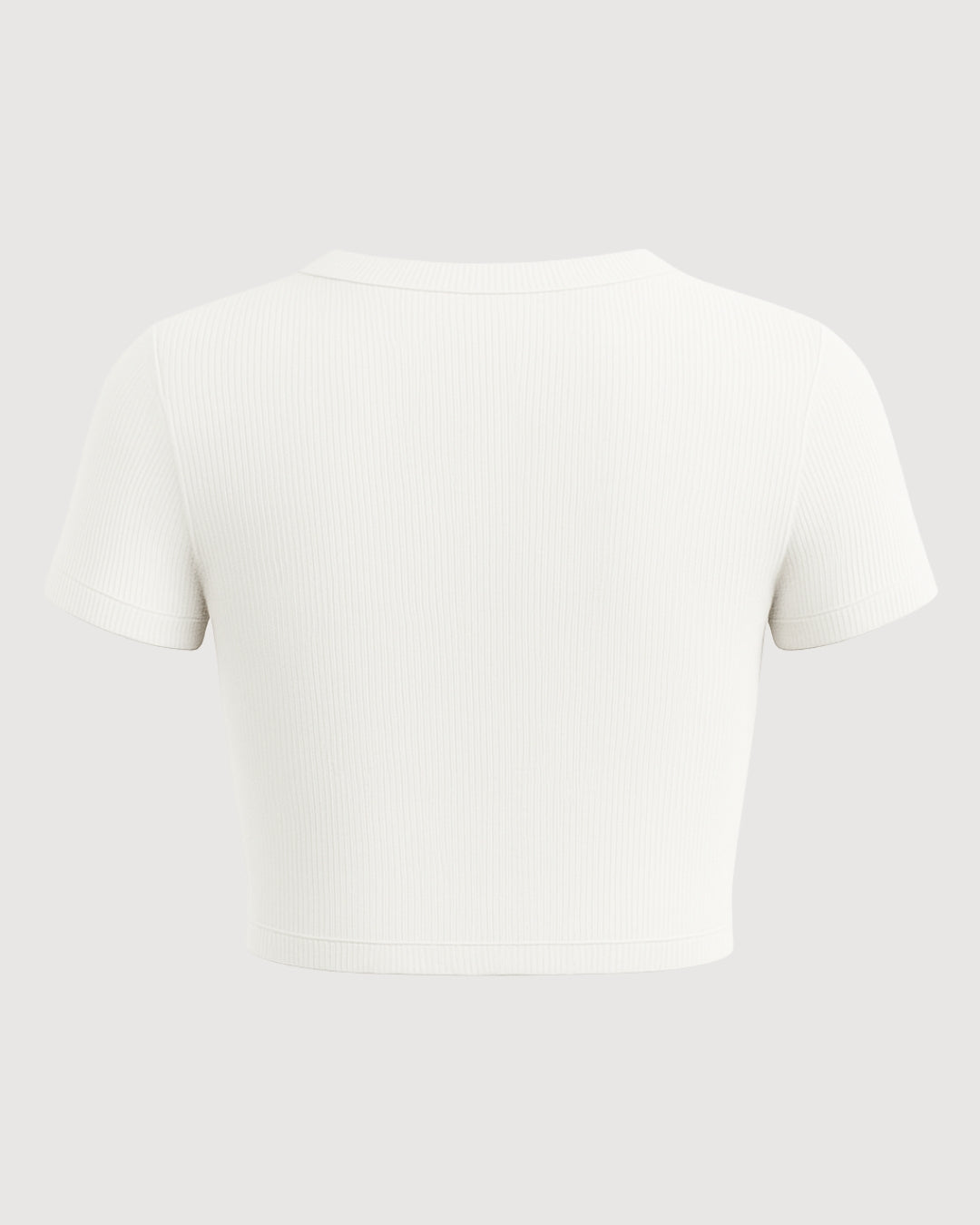 BASIC BABY TEE WHITE TOP WOMEN