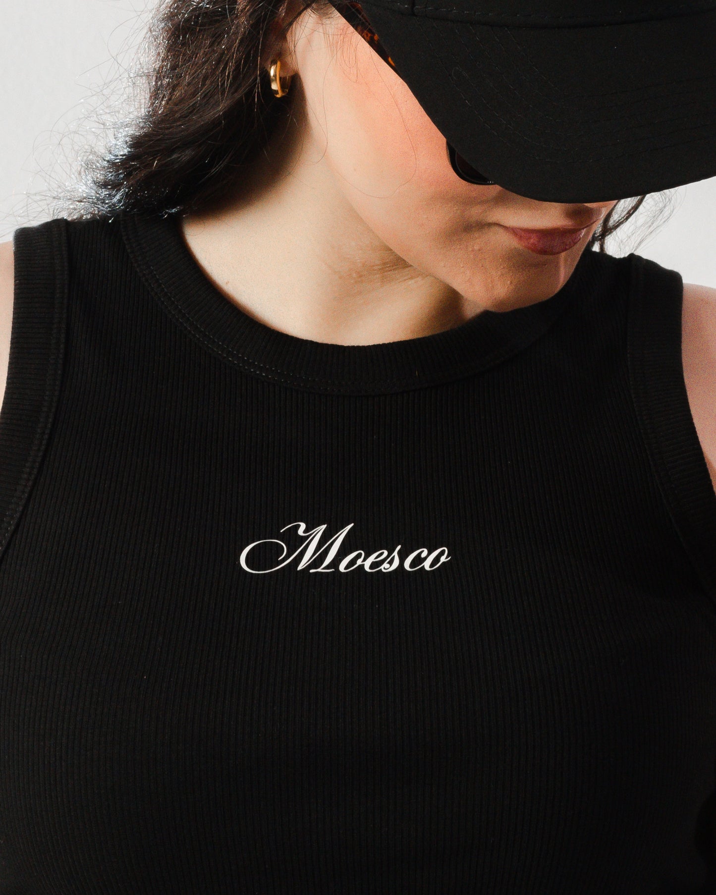 TANK TOP BASIC MOESCO BLACK WOMEN