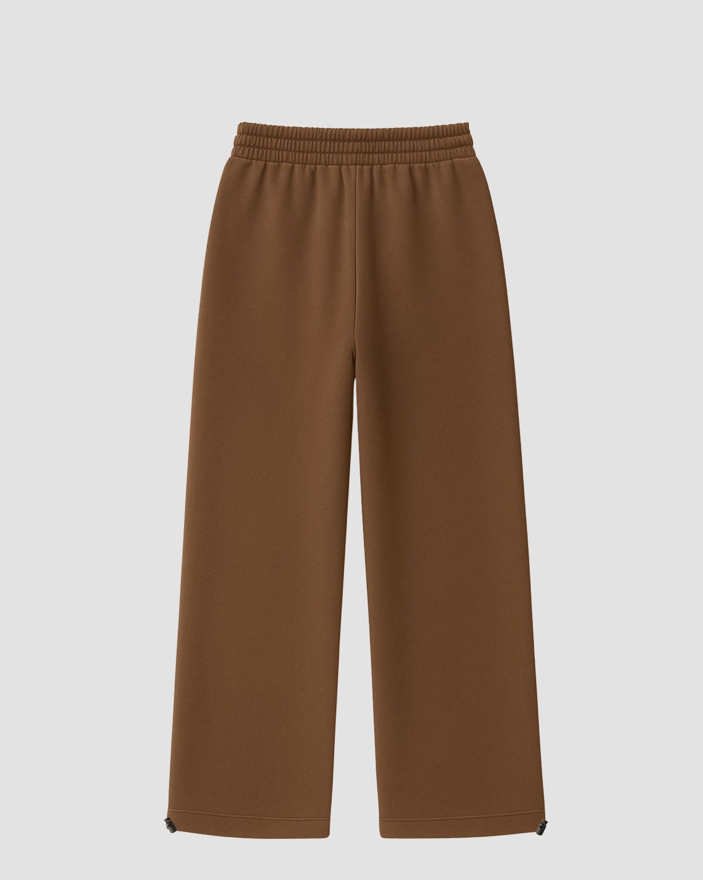 MOESCO LOGO SWEATSHIRT PANTS BROWN WOMAN