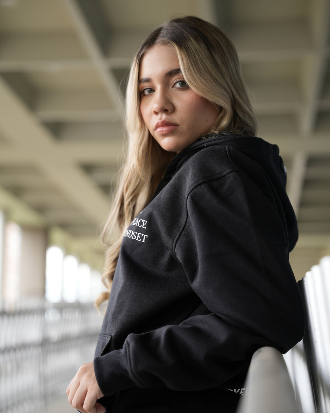 NEW EDITION HOODIE BLACK WOMAN