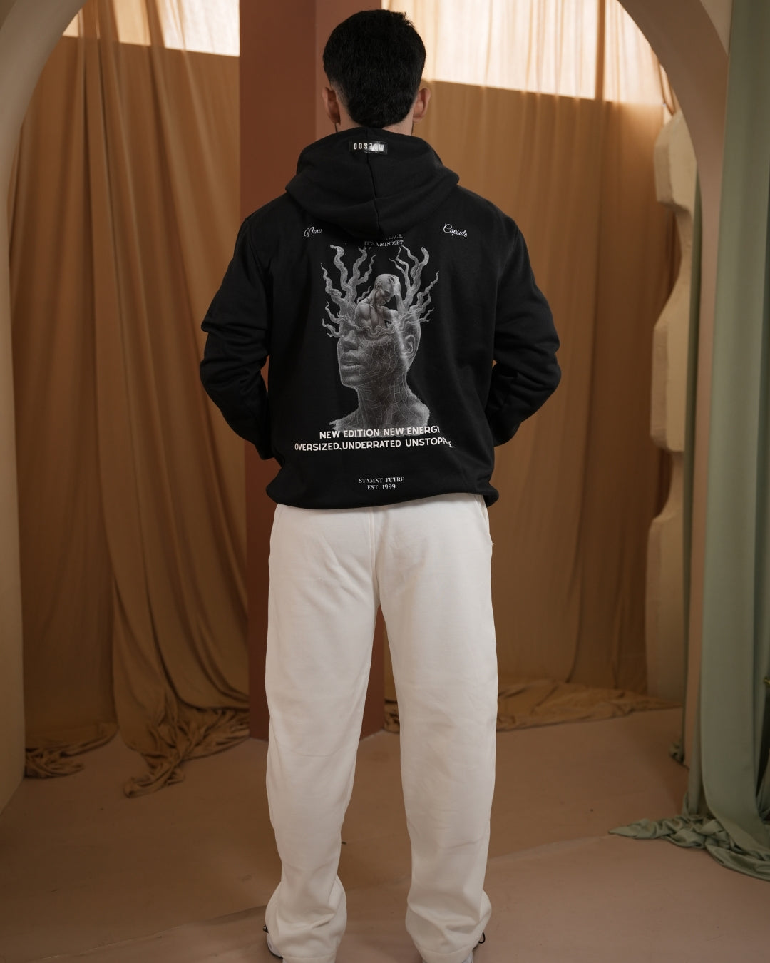 NEW EDITION HOODIE BLACK MAN