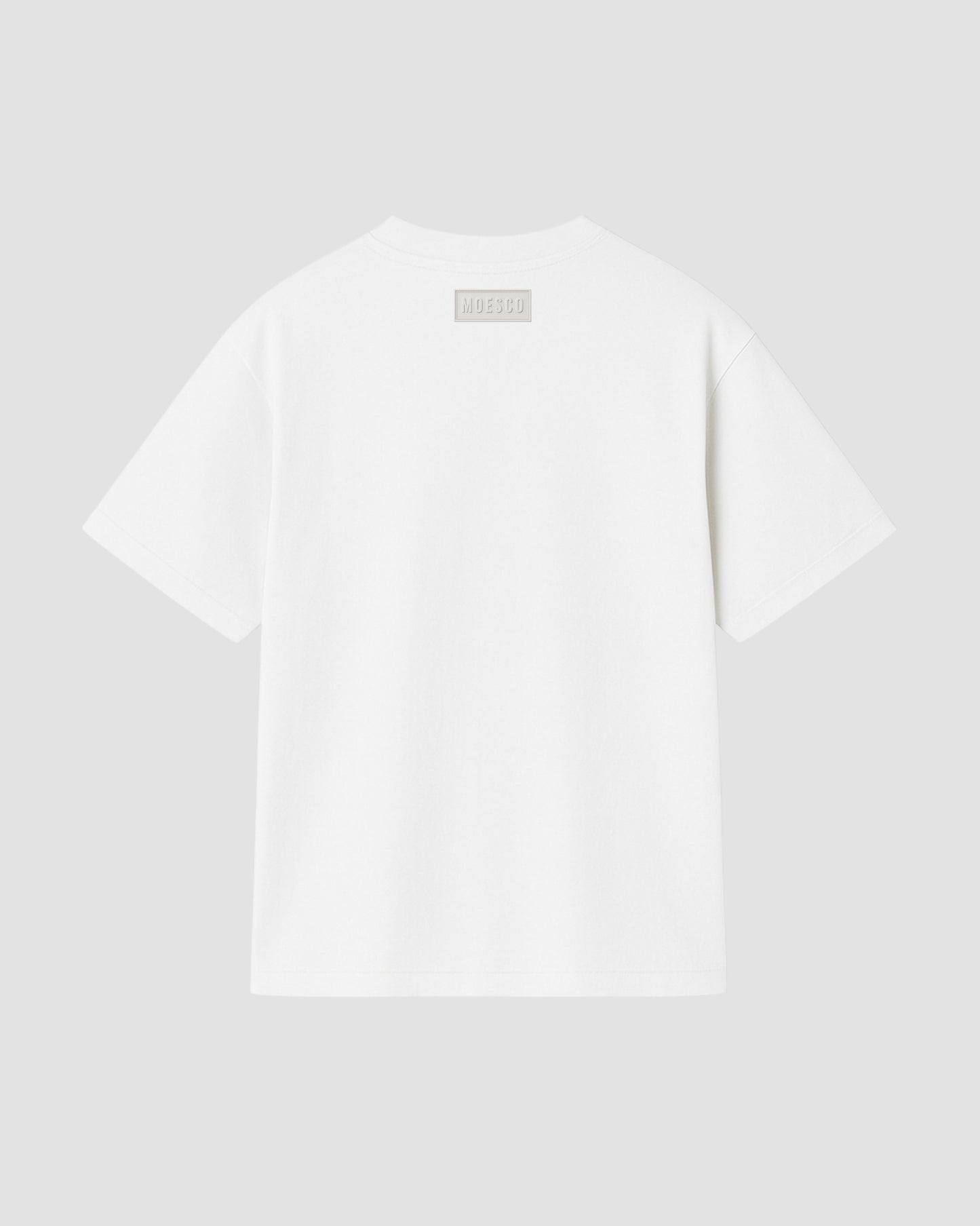BASIC MOESCO LOGO T-SHIRT WHITE WOMAN