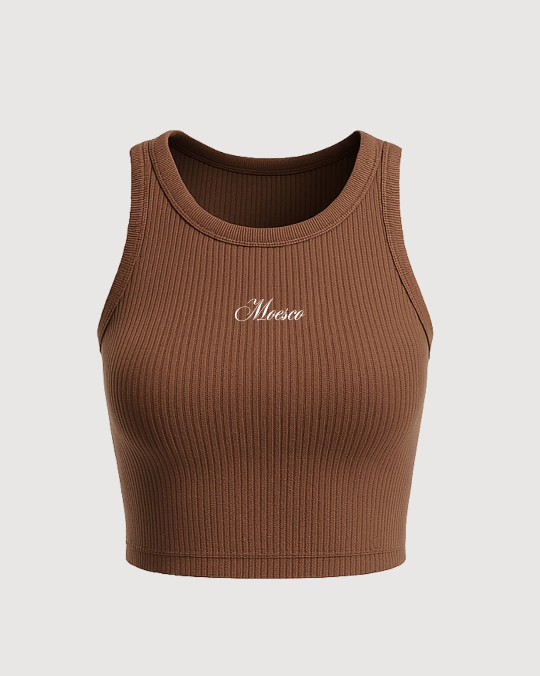 Skeleton Crop Top (Brown)