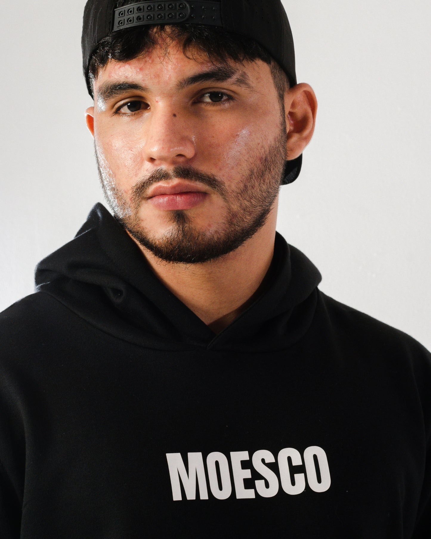 MOESCO ORIGINAL DESIGN HOODIE BLACK MAN
