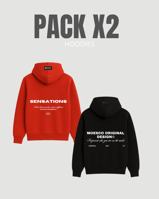Hoodie Sensations/Original Pack X2