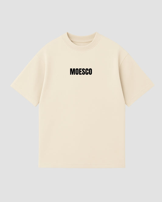 BASIC T-SHIRT BEIGE WOMAN