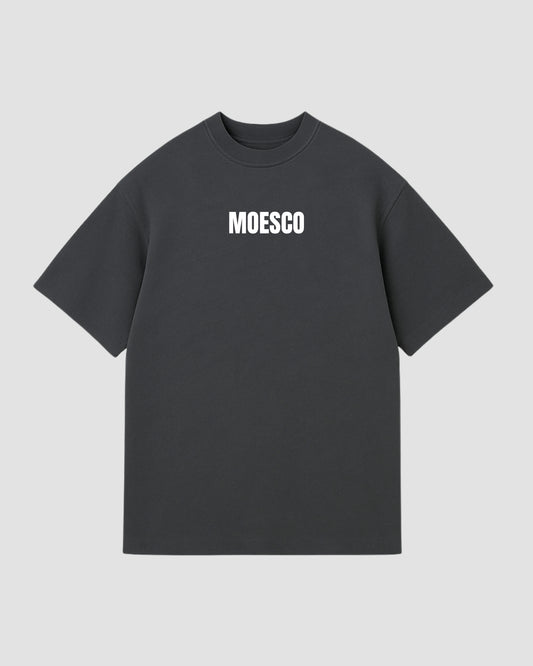 BASIC MOESCO LOGO T-SHIRT GREY MAN
