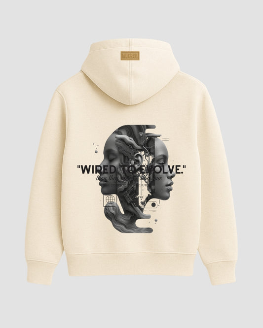 TO EVOLVE HOODIE IVORY MAN