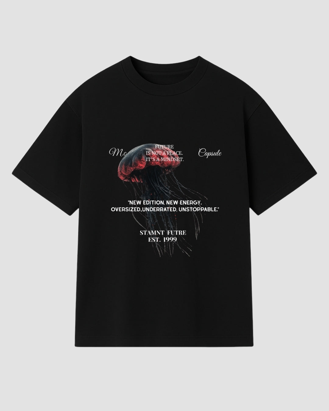 STAMNT FUTURE T-SHIRT BLACK MAN