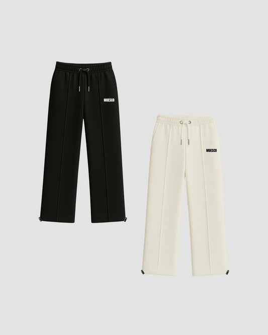 PACK X2 SWEATSHIRT PANTS MAN (BLACK/WHITE)