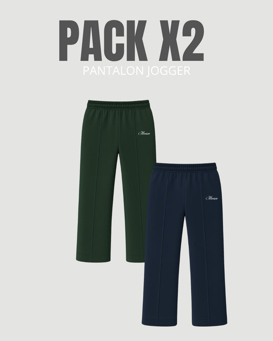 Jogger Green/Blue Pack X2