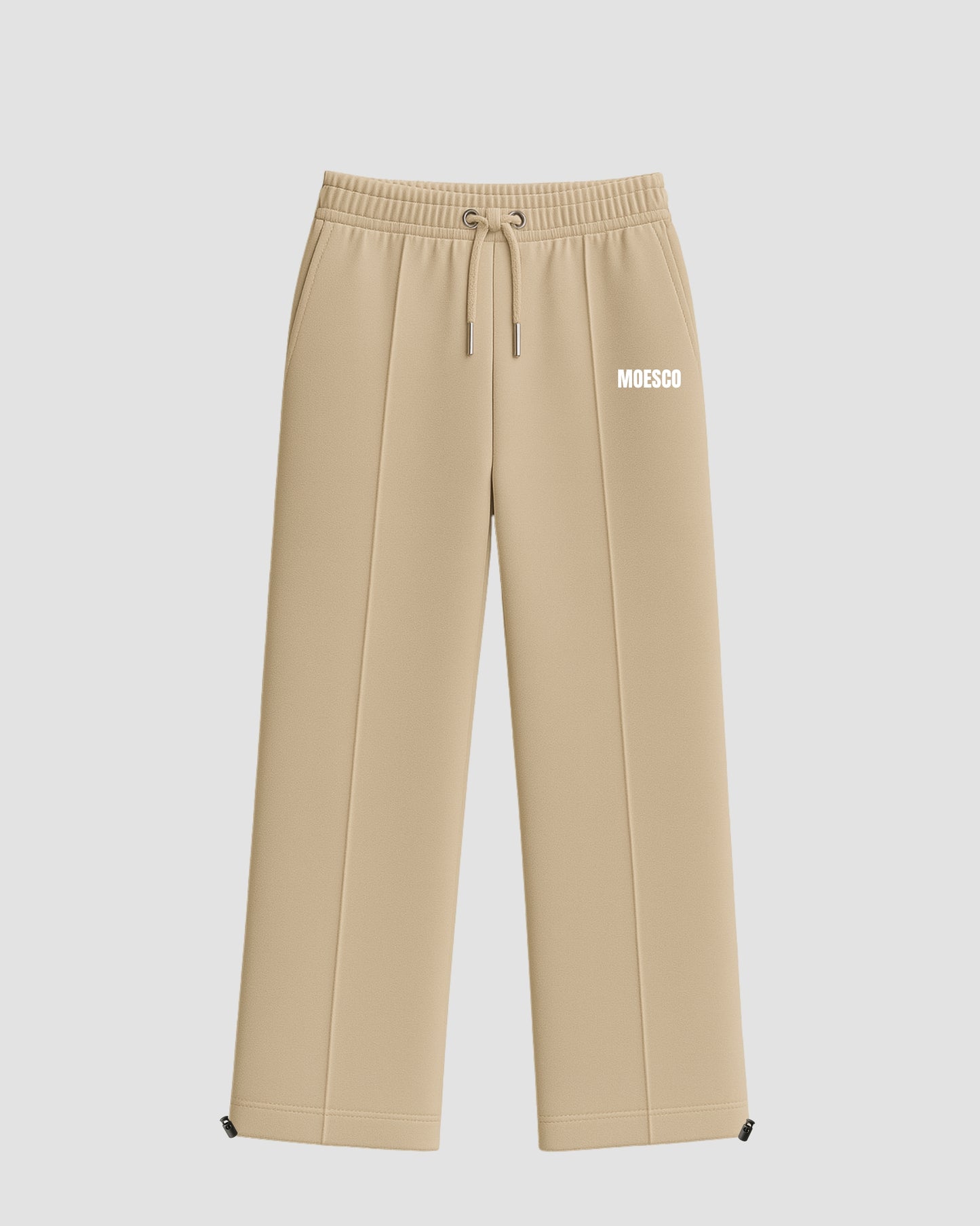 MOESCO LOGO SWEATSHIRT PANTS BEIGE MAN