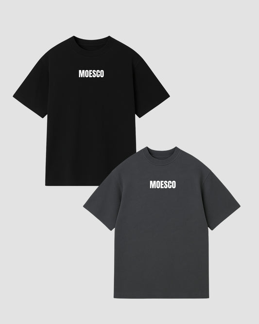 PACK X2 T-SHIRT (BLACK/GREY)