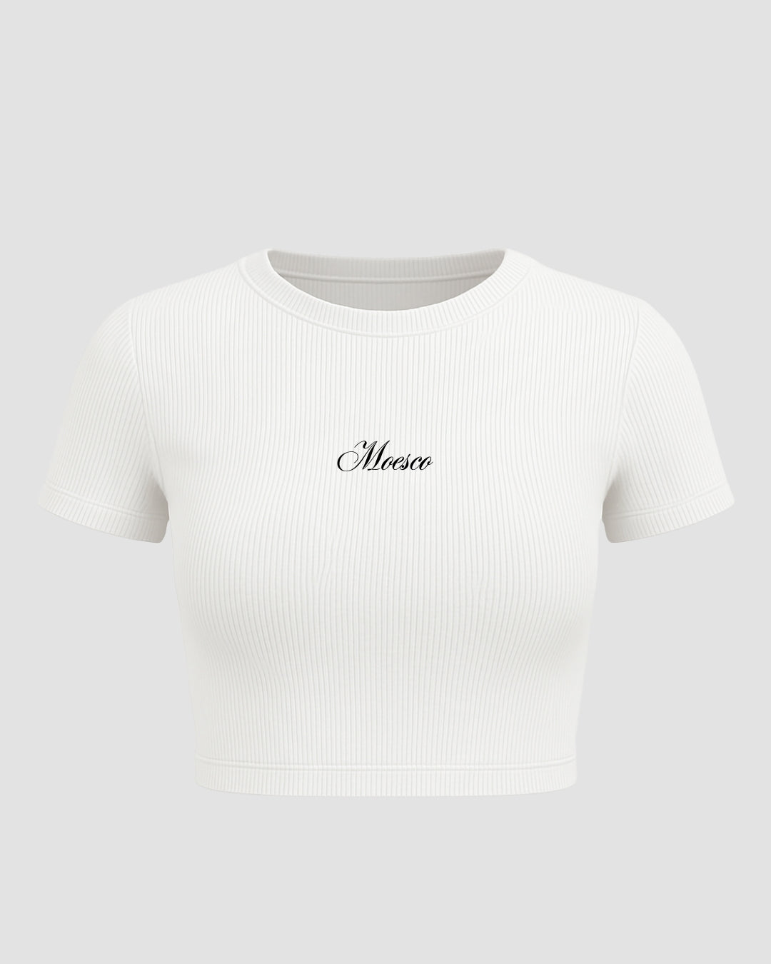 BASIC BABY TEE WHITE TOP WOMEN