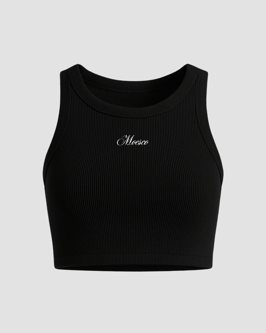 TANK TOP BASIC MOESCO BLACK WOMEN