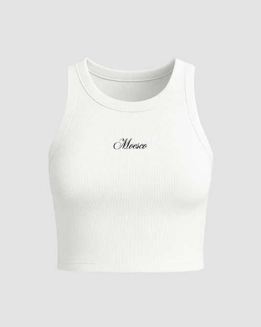 TANK TOP BASIC MOESCO WHITE WOMEN