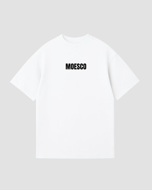 BASIC MOESCO LOGO T-SHIRT WHITE WOMAN