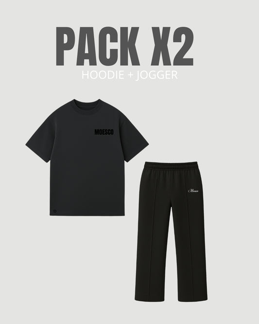Oversize/Jogger Black Pack
